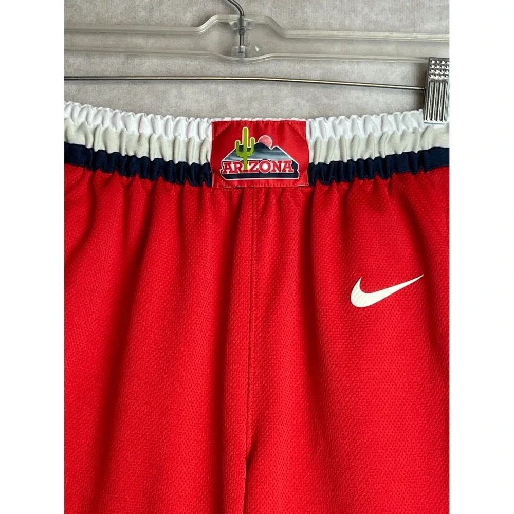 Arizona Wildcats Nike Basketball Game Shorts Mens Medium Red Dri Fit Performance